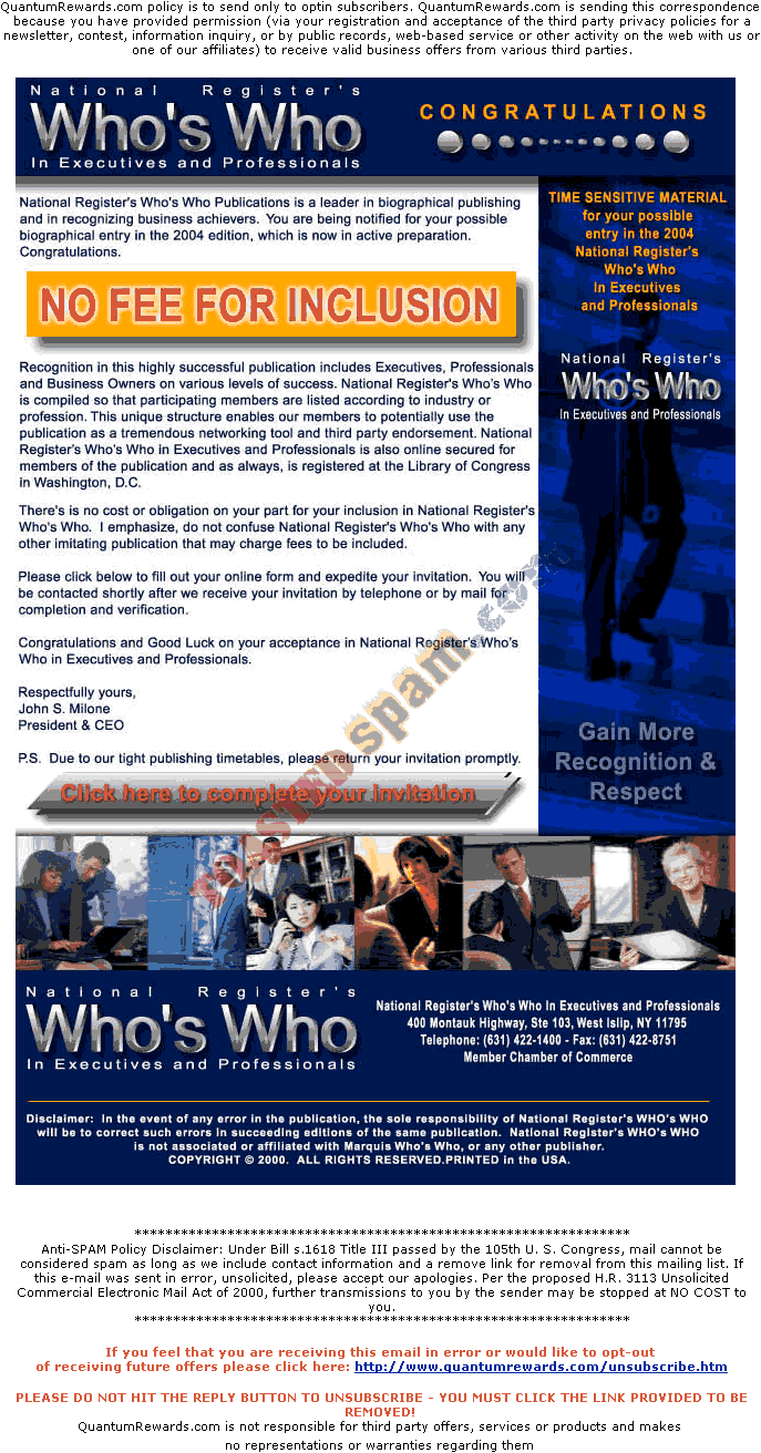 toastedspam.com quantumbizweb.com whoswho_0001 - 2003-02-18	who's who - www.quantumbizweb.com/whoswho/invitation3.htm mailto:admin@quantumbiz.com 888-868-1289